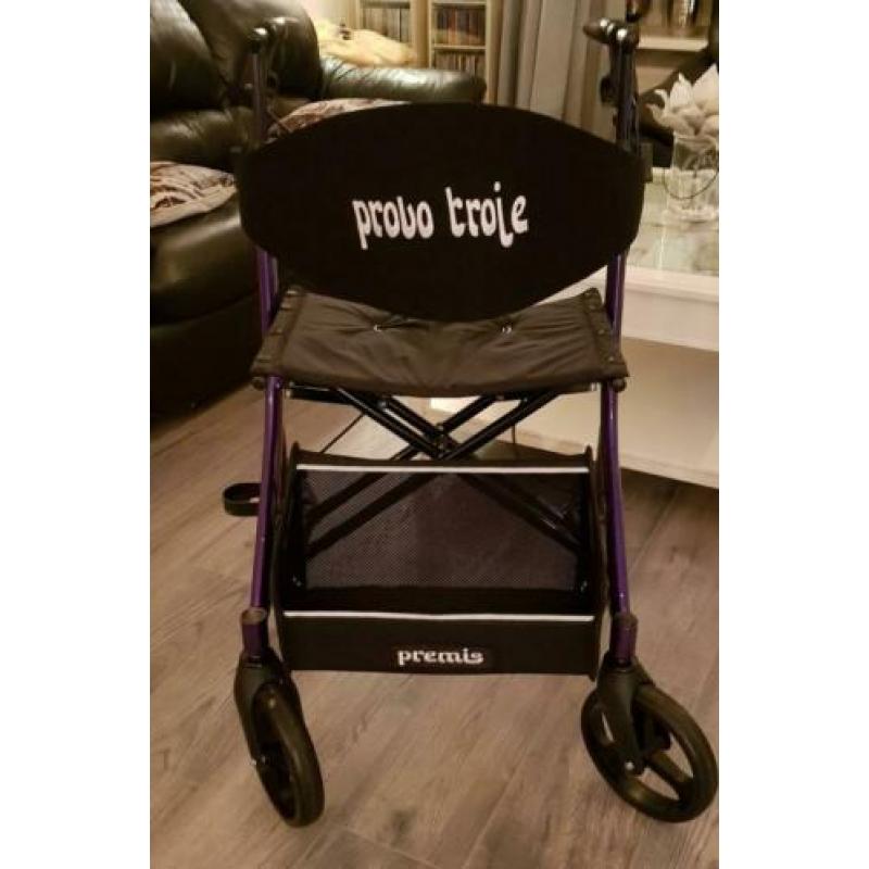 PROVO troje rollator in speciaal midnight purple