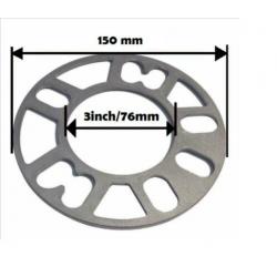 Spoorverbreders/Spacers 5mm - - - €12 - - -