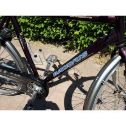 Herenfiets stationsfiets bruine Batavus framehoogte 57