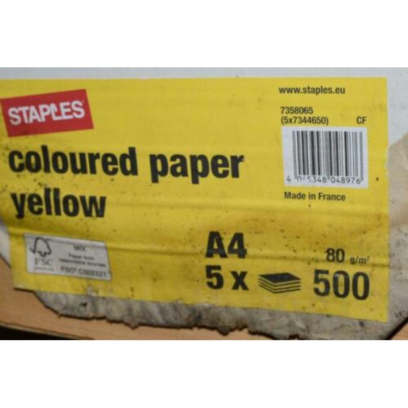 gekleurd papier