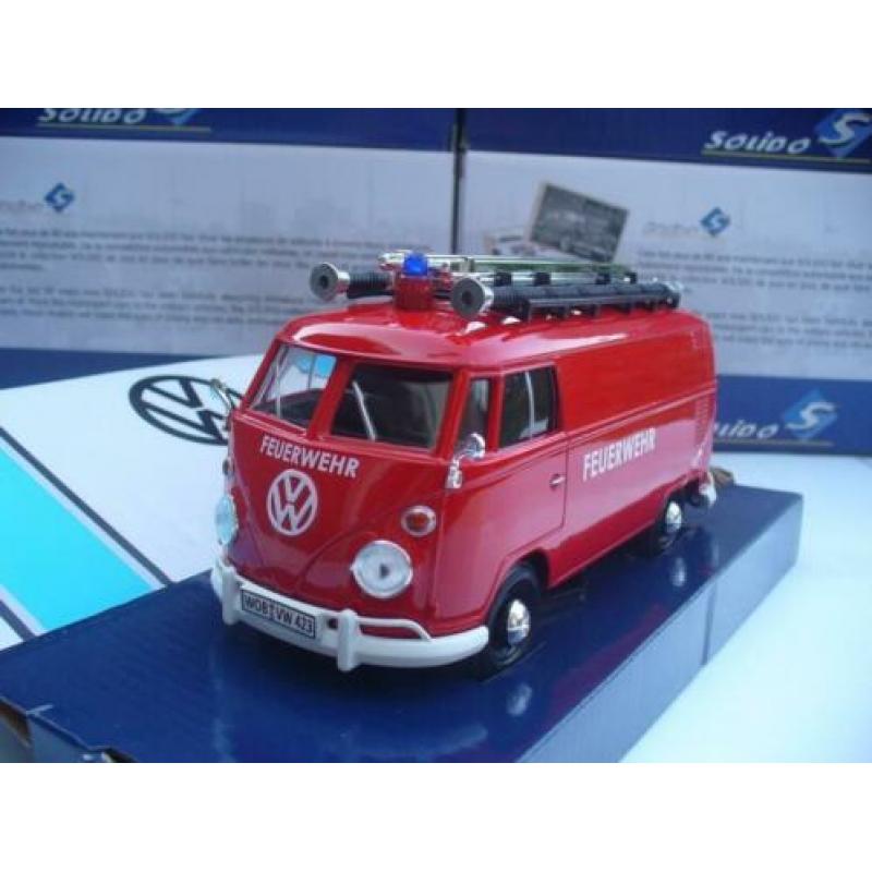 Motormax 1/24 VW Volkswagen T1 Bus Feuerwehr