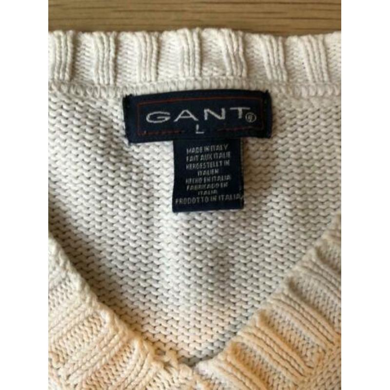 Gant zomer witte trui zgan L
