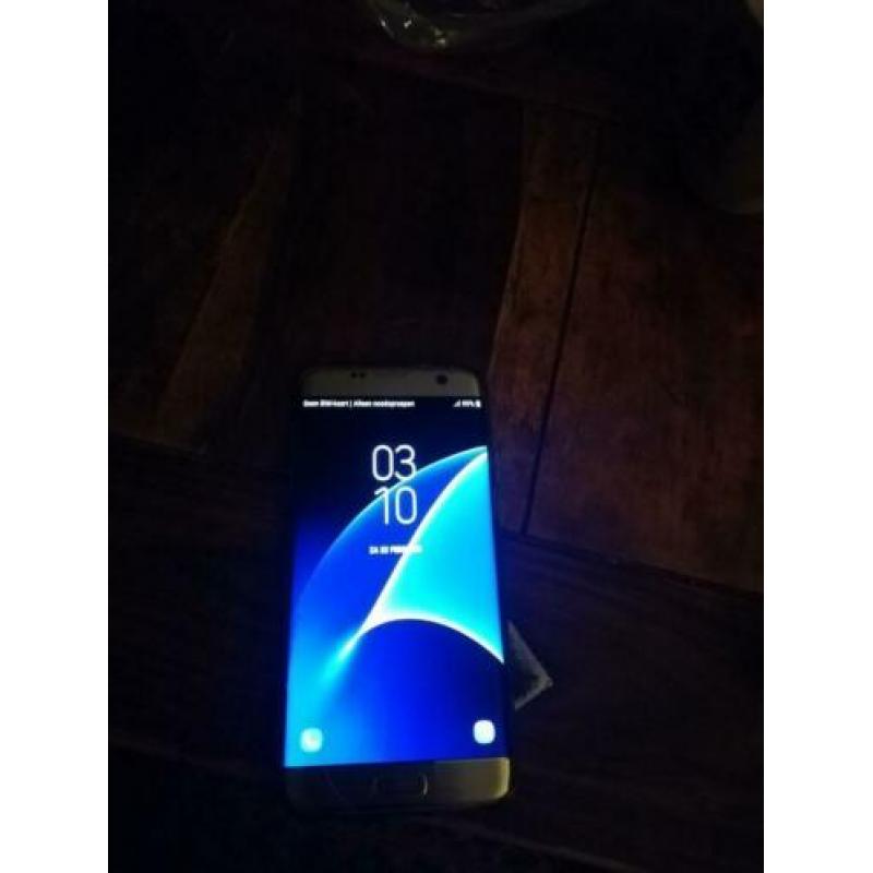 Mooie Samsung Galaxy S7 edge 32gb met siliconenhoesje. Micky