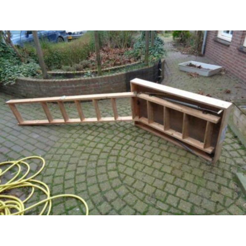 vlizotrap nette staat vuren 120 * 70, 287 cm lang