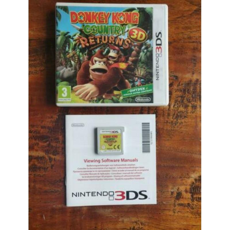Donkey Kong Country Returns voor de Nintendo 2 en 3DS!