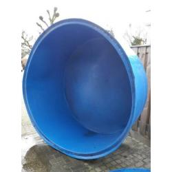 zwemvijver - hdpe bak/ hottub 5000 liter inclusief winterkap