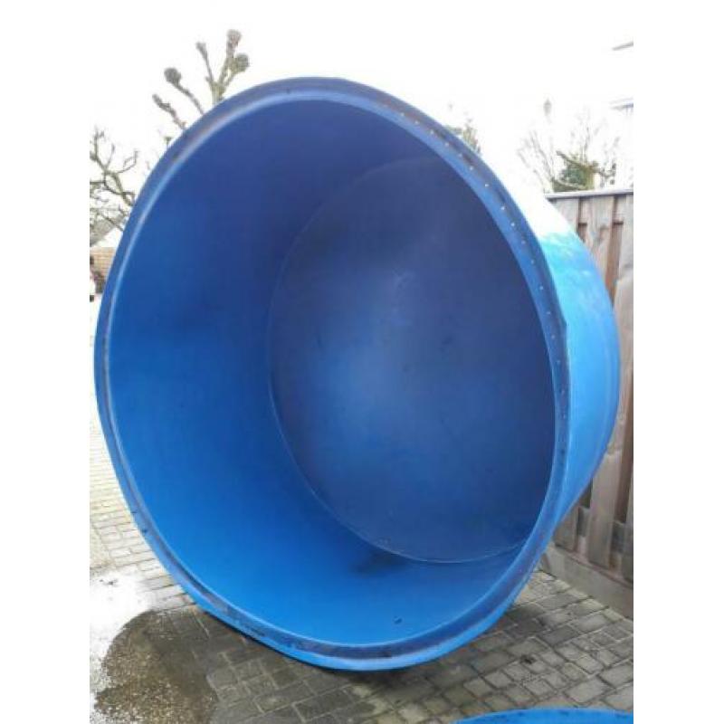 zwemvijver - hdpe bak/ hottub 5000 liter inclusief winterkap