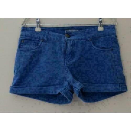 Bella Ragaza blauwe korte broek maat 36 Bella 5 pocket short