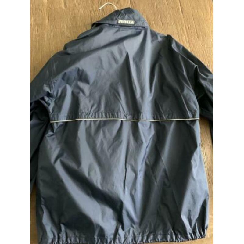 Agu regenpak heren maat L, donkerblauw