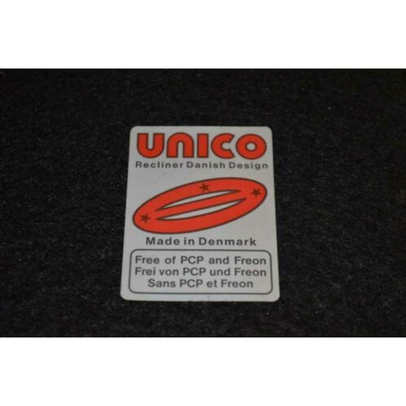 Deens design "Unico" seventies voetenbank / zitelement