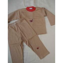 6x Baby-Pyjama diverse kleuren en in de maat 74/80