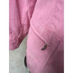 Jas 38 roze zomer halflang