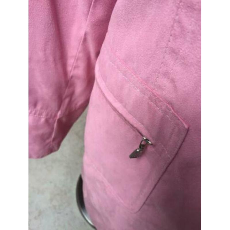 Jas 38 roze zomer halflang