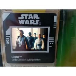 -40% Star Wars POTF FF Lobot with Blaster Pistol