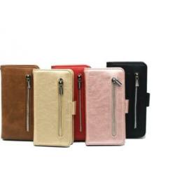 iPhone 8 Plus / 7 Plus Portemonnee Hoesje Met Rits