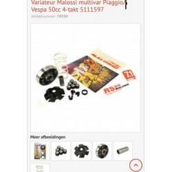 Malossi vario Piaggio
