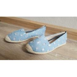 Nieuwe espadrilles Lucky Shoes 68-79 L.Blue mt 38