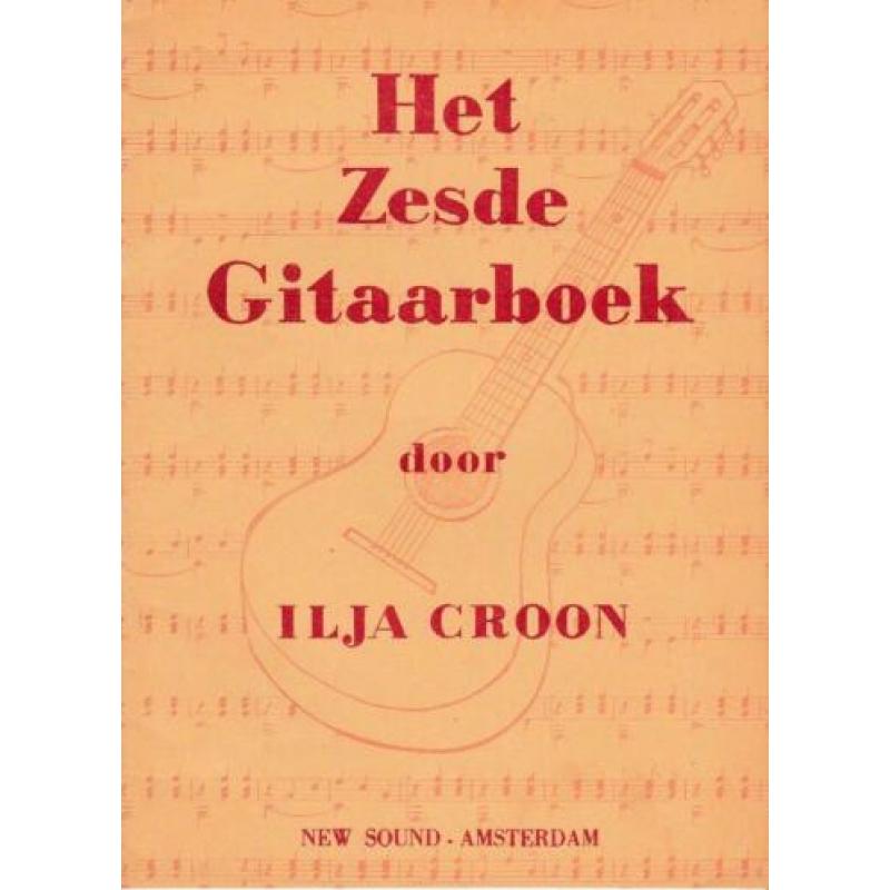 Het Gitaarboek deel 2-4-5-6-7-8 Ilja Croon