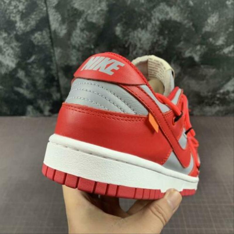 Nike off white x Futura dunk low red