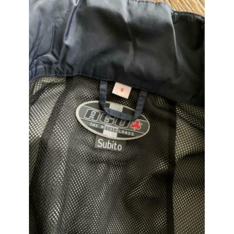 Agu regenpak heren maat L, donkerblauw