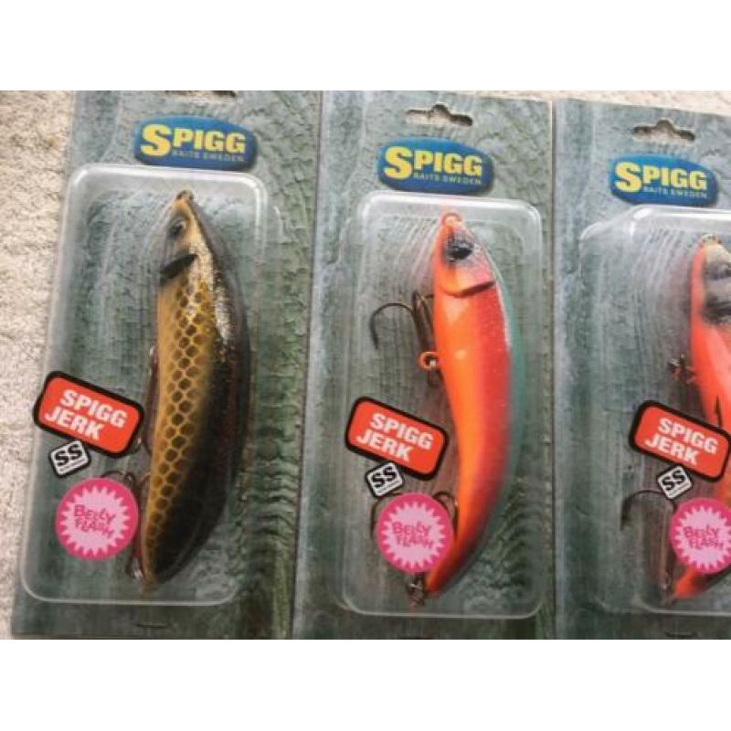 adv 276 / NIEUW set 7 grote jerkbaits