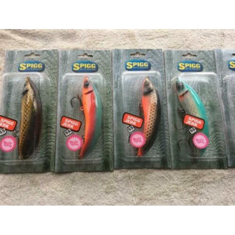 adv 276 / NIEUW set 7 grote jerkbaits
