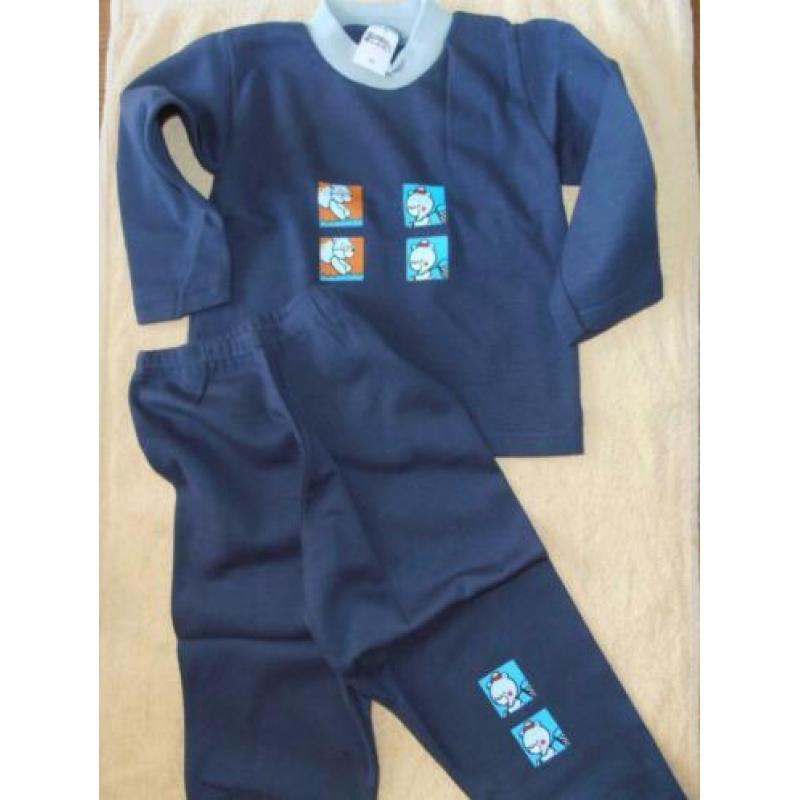 6x Baby-Pyjama diverse kleuren en in de maat 74/80
