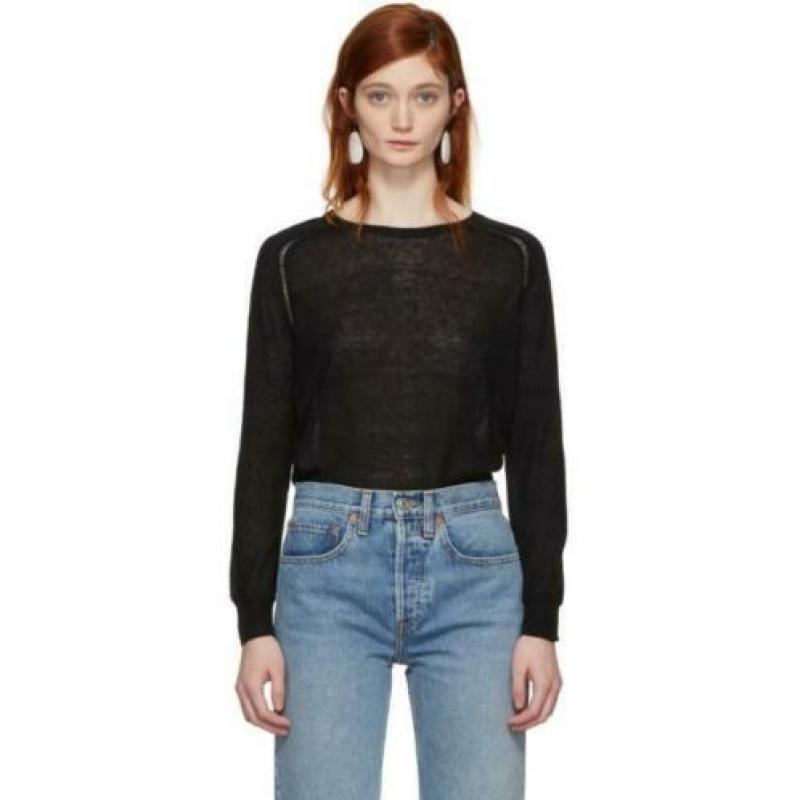Trui knit Isabel Marant maat 40 (valt als 36/38) foty zwart