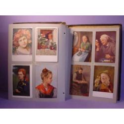 132x Kunstkaarten/Ansichtkaarten o.a Oilette en Wiener Kunst