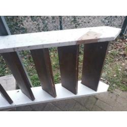 Houten trap 2,5 mtr hoog