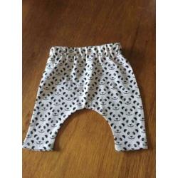 harem broek / legging panda NIEUW 50 56 62 68 74 80 86 92