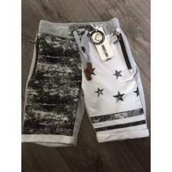 stoere sweatshort Squared&Cubed mt 128