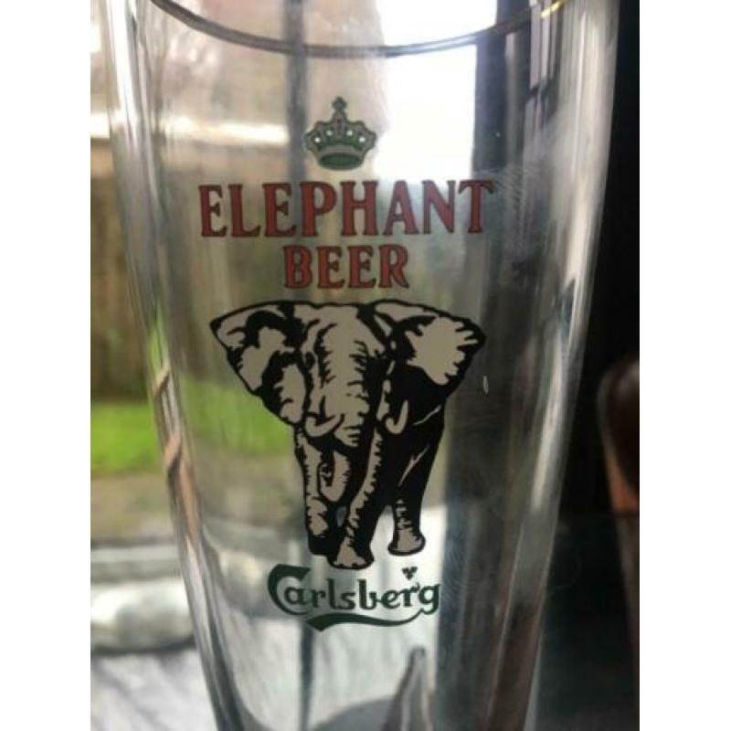 Elephant bierglas Carlsberg