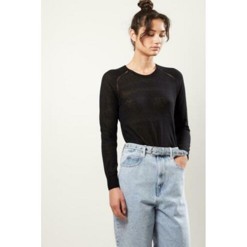 Trui knit Isabel Marant maat 40 (valt als 36/38) foty zwart