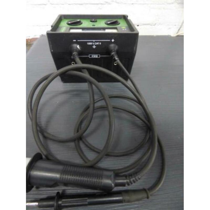 Analoge isolatiemeter Metriso 1000A