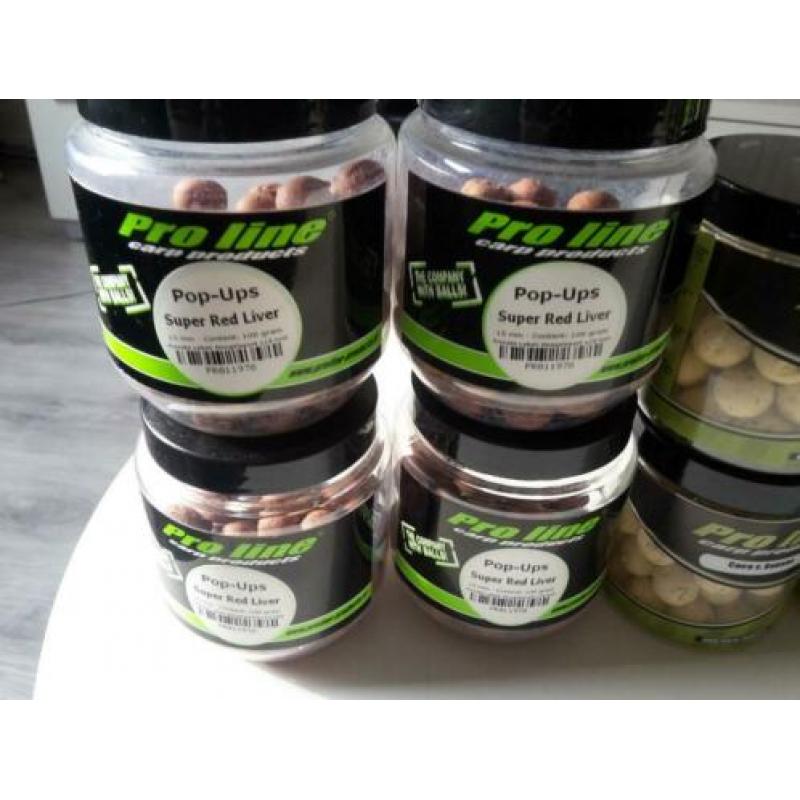 proline pop ups & hookbaits