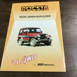 Rocsta folder met prijslijst