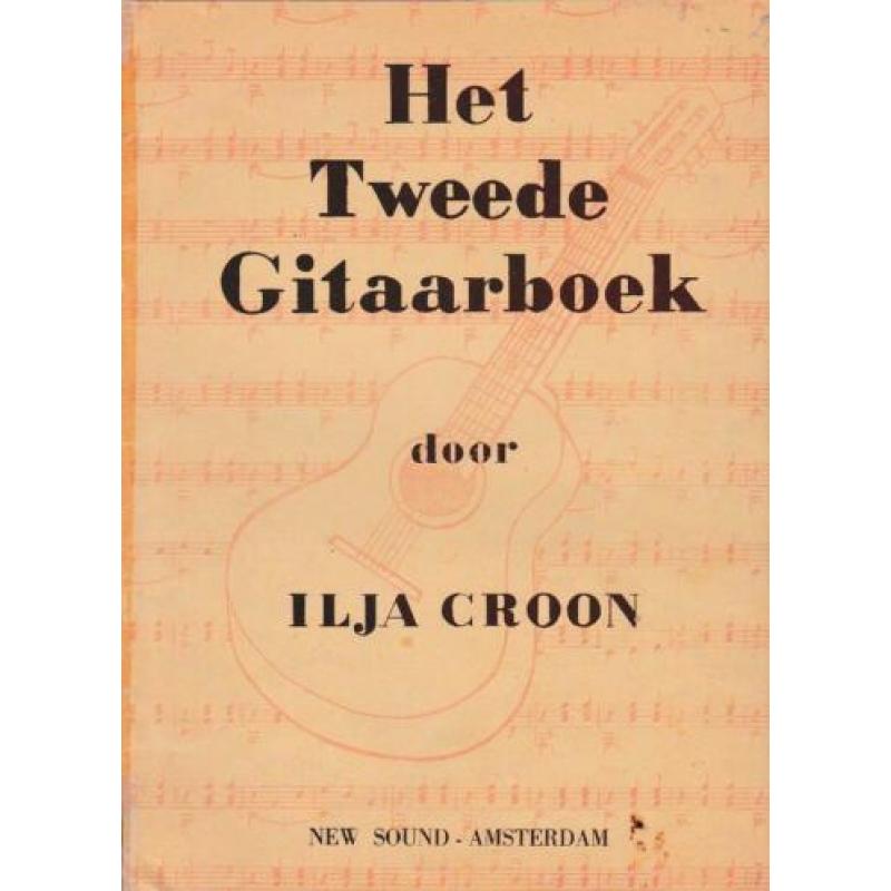 Het Gitaarboek deel 2-4-5-6-7-8 Ilja Croon