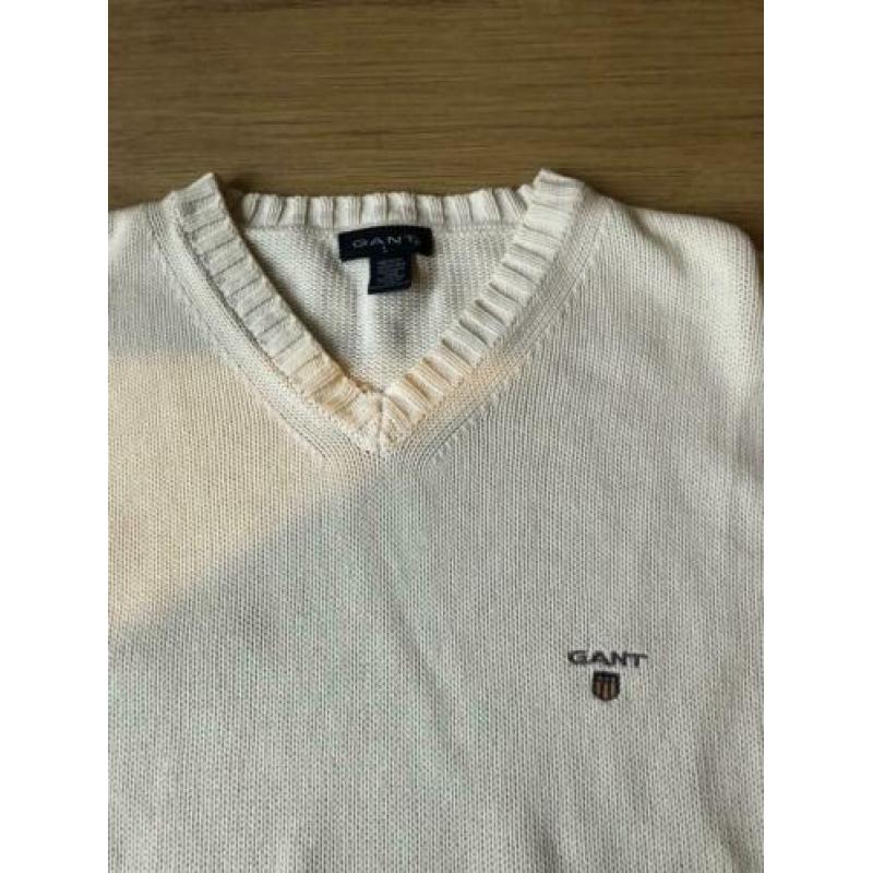 Gant zomer witte trui zgan L