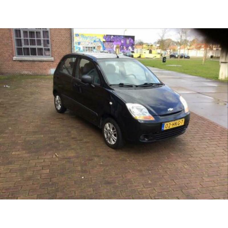 Chevrolet Matiz 0.8 2009 Zwart nieuwe APK 2021
