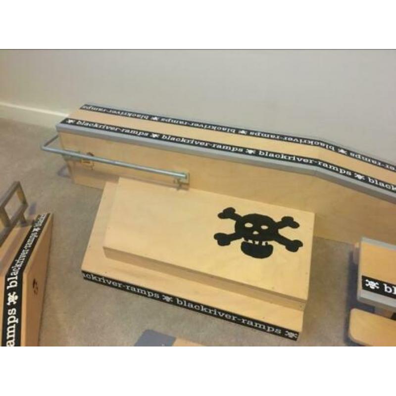 Blackriver ramps en Techdeck set