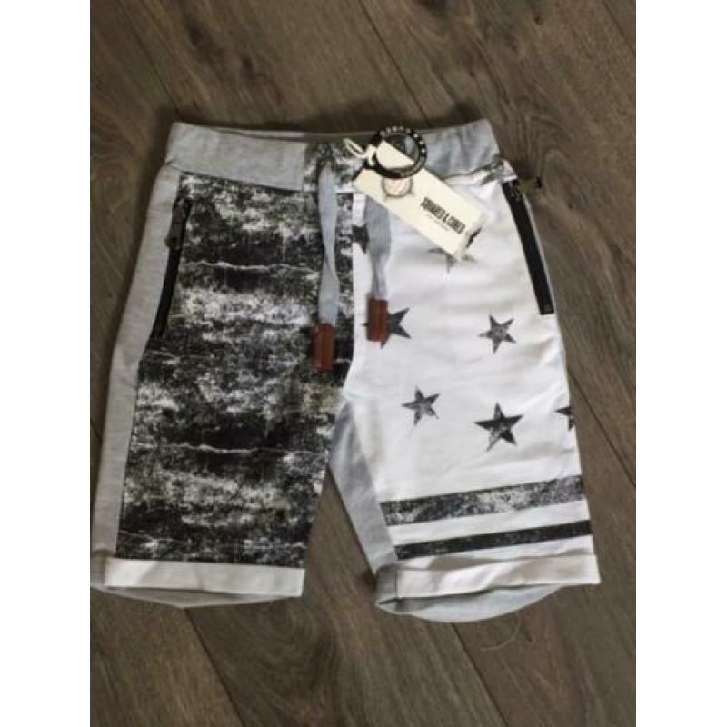 stoere sweatshort Squared&Cubed mt 128