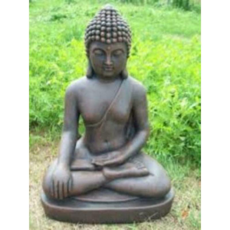 BOEDDHA ZIT GROOT 40 CM en 60 CM /Beelden