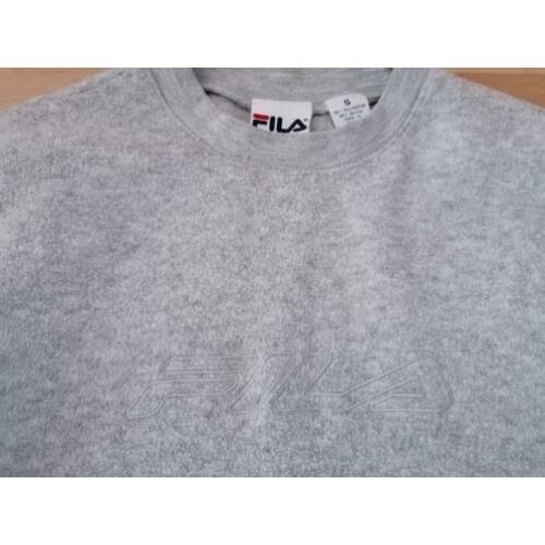 Vintage fleece trui Fila /Fils maat S.