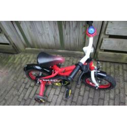12,5 inch Corvino fietsje rood