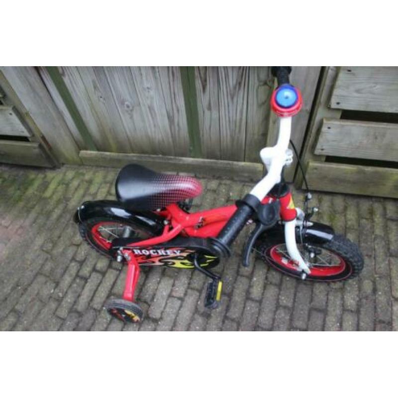 12,5 inch Corvino fietsje rood