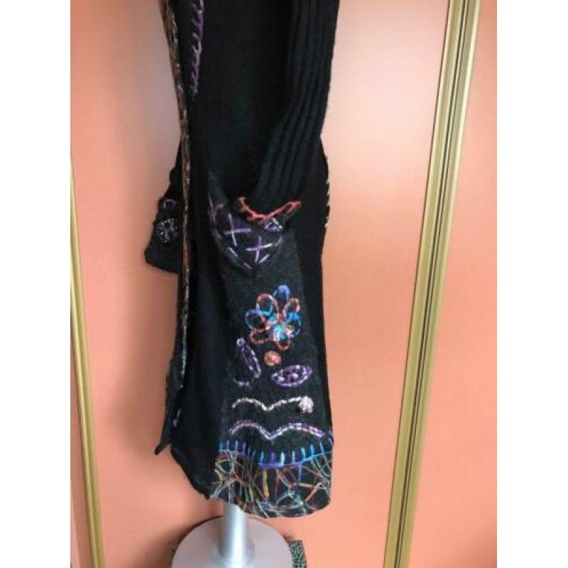 Griffolie Paris vest zwart mt3 38/40 Nieuwstaat ??mooi??