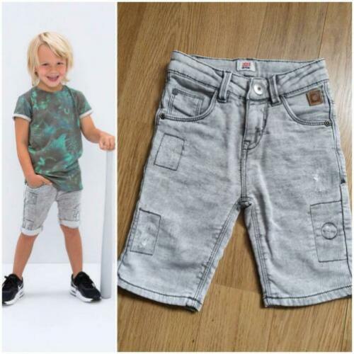 Korte jeans broek grijs Tumble n dry maat 116