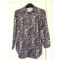Blouse dierenprint M