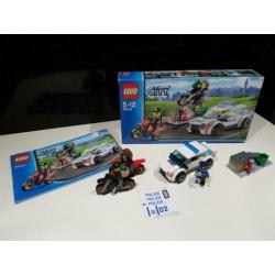 t.k. lego 60042 city met doos en sticker vel